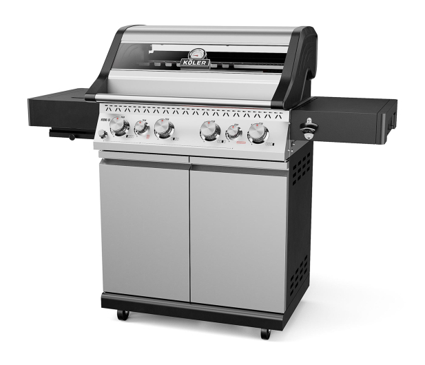 KOLER Grill ogrodowy S1 srebrny - 1532854 - zdjęcie 3